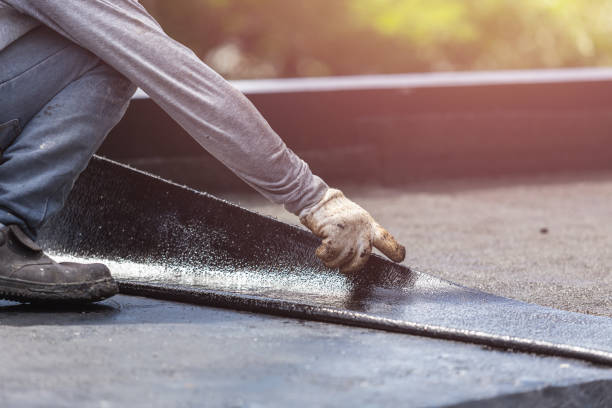 Professional Waterproofing technician working in West Jefferson, NC